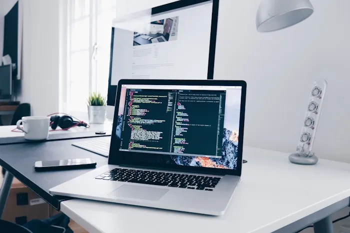 Developer working